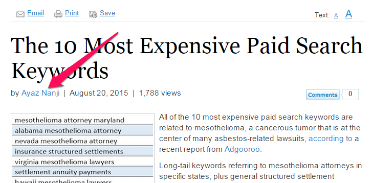most expensive paid search