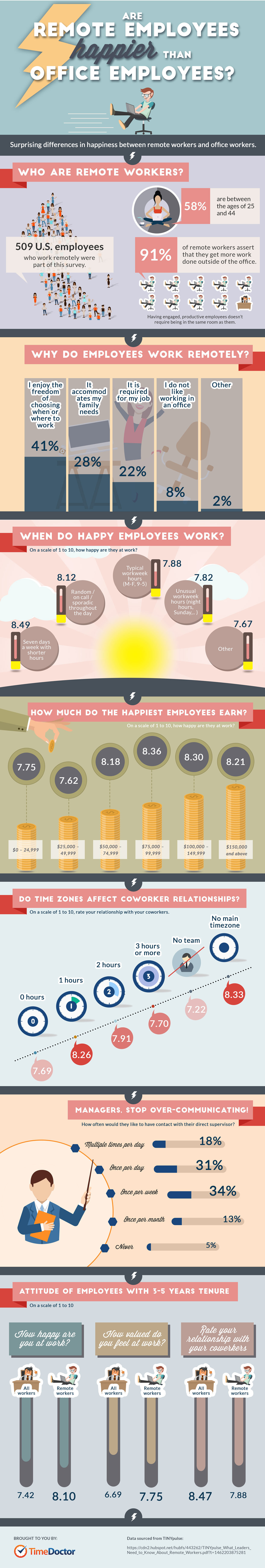 remote workers infographic