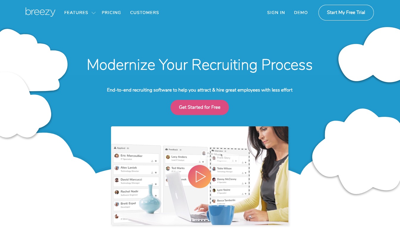 breezy, applicant tracking system