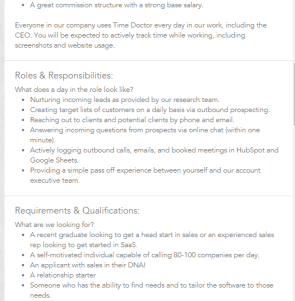 outsourcely job post 3