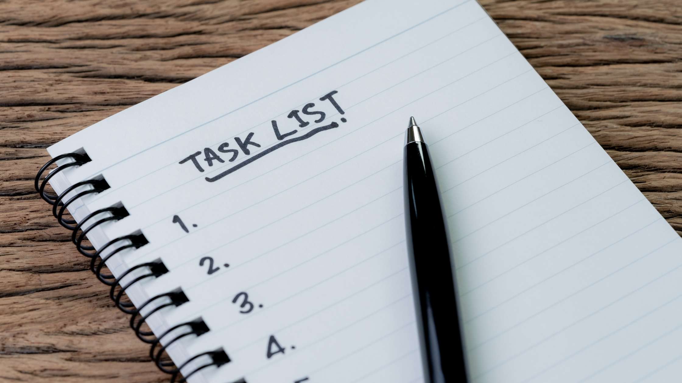 what is an task list